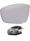 REFIL RETROVISOR COM BASE PEUGEOT 208 ESQUERDO 2012 ATE 2018