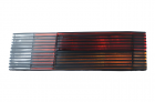 LANTERNA TRASEIRA PASSAT POINTER 1984 A 1989 TRICOLOR LD