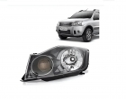 FAROL ECOSPORT 08/11 MASCARA NEGRA C/PISCA LADO ESQUERDO