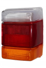 LENTE LANTERNA TRASEIRA CHEVY MARAJO 1983 A 1994 TRICOLOR LD
