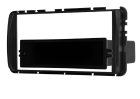 MOLDURA 2 DIN HILUX 2012 ATE 2021 PRETO 7 POLEGADAS