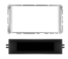 MOLDURA 2 DIN HILUX 2012 ATE 2021 7 POLEGADAS
