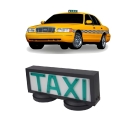 LUMINOSO TAXI PARA TETO COM 2 IMAS MODELO RETANGULAR
