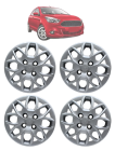 Jogo Calota Ford Ka 2014 Aro 13 Cubo Baixo