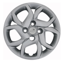 Kit 4 Calotas Mobi 17 18 Aro 14 Prata Cubo Baixo 