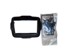 MOLDURA PLASTICA JEEP RENEGADE 2 DIN FIBRA CARBONO ESCURO