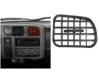 DIFUSOR AR S10/BLAZER 2001 ATE 2011 CENTRAL DIREITO PRETO