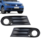 PAR TELA GRADE PARACHOQUE GOL G5 09/12 COM FURO ARO PRETO