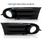 PAR TELA GRADE PARACHOQUE GOL G5 09/12 COM FURO ARO PRETO