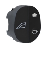 INTERRUPTOR VIDRO ELETRICO FORD KA 1997 A 2006 LADO DIREITO