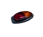 LANTERNA PARACHOQUE CAMINHAO BICOLOR TIPO CANOINHA LED