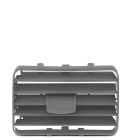 TELA DIFUSOR AR GOL/PARATI/SAV. G3 CINZA FLANEL 2000 A 2005