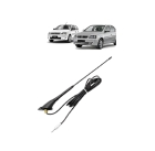 ANTENA TETO MONTANA/CORSA/PRISMA PRETA C/CABO