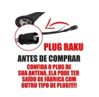 ANTENA TETO CELTA TRAS ELETRONICA CABO 4M+RAKU (METALCERTA)