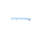 MOLDURA PAINEL PLASTICA CITROEN C3 2DIN 2003 ATE 2012 PRATA
