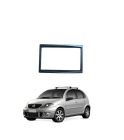 MOLDURA PAINEL PLASTICA CITROEN C3 2DIN 2003 ATE 2012 PRETA