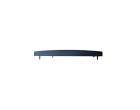 MOLDURA PAINEL PLASTICA CITROEN C3 2DIN 2003 ATE 2012 PRETA