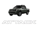 EMBLEMA FAIXA LATERAL FRONTIER 2011 A 2015 ATTACK PRATA