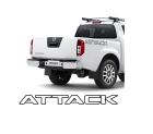 EMBLEMA FAIXA LATERAL FRONTIER 2011 A 2015 ATTACK PRETA