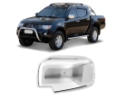APLIQUE RETROVISOR CROMADO L200 TRITON 2008 A 2015L/ESQUERDO