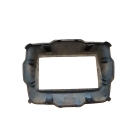 MOLDURA PLASTICA JEEP RENEGADE 2 DIN MADEIRA