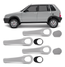 APLIQUE MACANETA EXTERNA CROMADO UNO 01/10 4 PORTAS