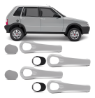 APLIQUE MACANETA EXTERNA CROMADO UNO 01/10 4 PORTAS