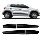 APLIQUE FRISO LATERAL KWID 17/24 PRETO LARGO AUTO COLANTE