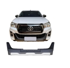  APLIQUE FRONTAL INFERIOR PARACHOQUE HILUX 19/20 PRETO/PRATA