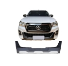 APLIQUE FRONTAL INFERIOR PARACHOQUE HILUX 19/20 PRETO/PRATA