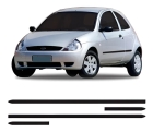 APLIQUE FRISO LATERAL KA 1997 A 1999 PRETO 1625A