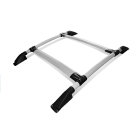 RACK BAGAGEIRO TRAVESSA TETO PRATA GOL G4/G5/G6 2006/2016