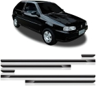 APLIQUE FRISO LATERAL GOL/PARATI CL MI 98/01 PRETO 4 PORTAS.
