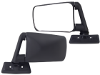 PAR RETROVISOR EXTERNO UNIVERSAL SLICK PRETO SEM LADO