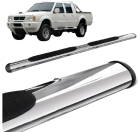 PAR ESTRIBO COMPLETO OVAL CROMADO L200 GL/GLS 1998/2003 BEPO