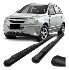 PAR ESTRIBO OVAL PRETO COMPLETO CAPTIVA 2008/2014 - BEPO