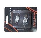 PAR LED LAMPADA TORPEDO VERDE 4 LEDS PEQUENA 12V 36MM