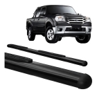 PAR ESTRIBO OVAL PRETO RANGER CABINE DUPLA 2001/2012 - BEPO