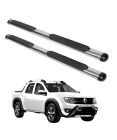 PAR ESTRIBO OVAL CROMADO RENAULT OROCH 2015/2021 - BEPO
