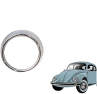 ARO FAROL FUSCA 73/75 PLASTICO CROMADO 3 FUROS 