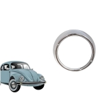 ARO FAROL FUSCA 73/75 PLASTICO CROMADO 3 FUROS 