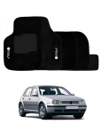 TAPETE CARPETE PRETO (5 PEÇAS) GOLF 1999 ATE 2008
