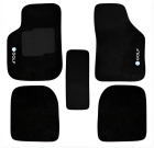 TAPETE CARPETE PRETO (5 PEÇAS) GOLF 1999 ATE 2008