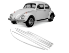 APLIQUE FRISO LATERAL FUSCA 1200/1300 CROMADO 1959 A 1970