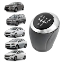 BOLA MANOPLA CAMBIO CINZA/PRETO/ARO CROMADO ONIX 2013/2016