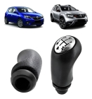 BOLA CAMBIO MANOPLA DUSTER/SANDERO PRETO/CROMADO 2012/2019