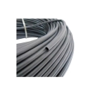 ESPAGUETE COMUM LISO PRETO 6MM - ROLO 100 MTS