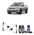 KIT VIDRO ELETRICO GOL/SAVEIRO G5 / G6 2 PORTAS SENSORIZADO