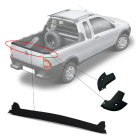 KIT 3 ACABAMENTO BORDA TRASEIRO STRADA FIRE 1.4 1997 a 2010