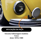 Kit 4 Borracha Veda&ccedil;&atilde;o Suporte Parachoque Fusca 1979 &Aacute; 1985